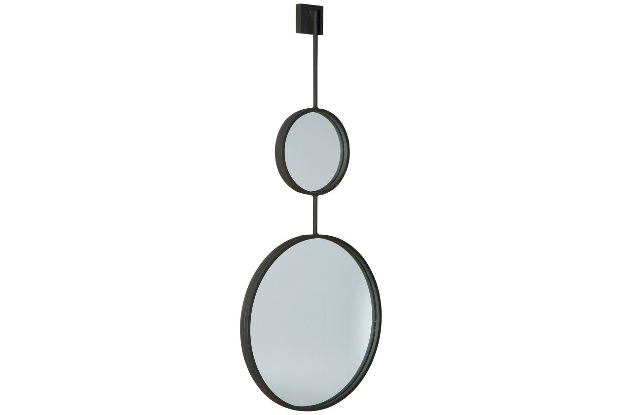 Brewer Black Accent Mirror - A8010166 - Bien Home Furniture &amp; Electronics