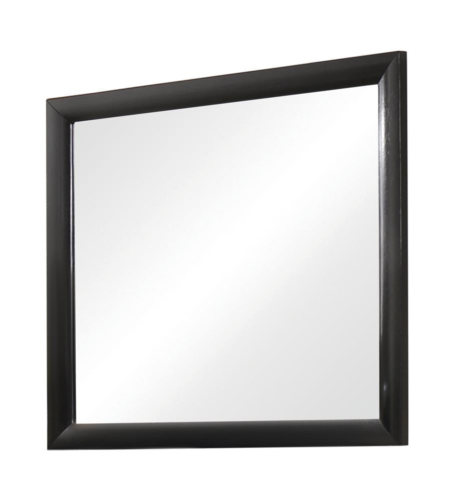 Briana Black Rectangle Dresser Mirror - 200704 - Bien Home Furniture & Electronics
