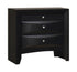Briana Rectangular 2-Drawer Nightstand Black - 200702 - Bien Home Furniture & Electronics