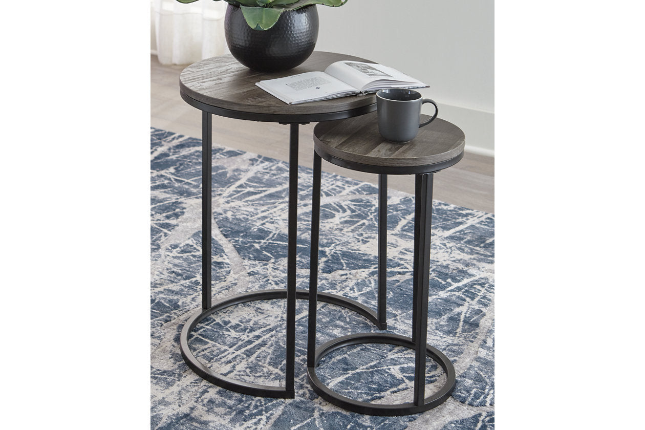 Briarsboro Black/Gray Accent Table, Set of 2 - A4000231 - Bien Home Furniture & Electronics