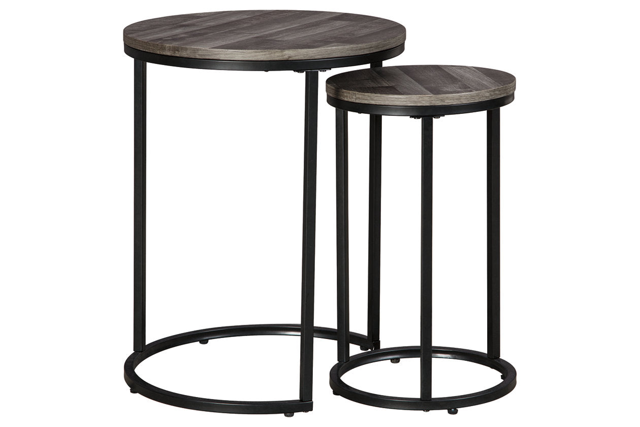 Briarsboro Black/Gray Accent Table, Set of 2 - A4000231 - Bien Home Furniture & Electronics