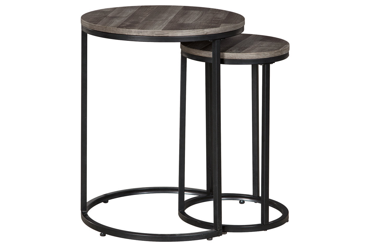 Briarsboro Black/Gray Accent Table, Set of 2 - A4000231 - Bien Home Furniture & Electronics
