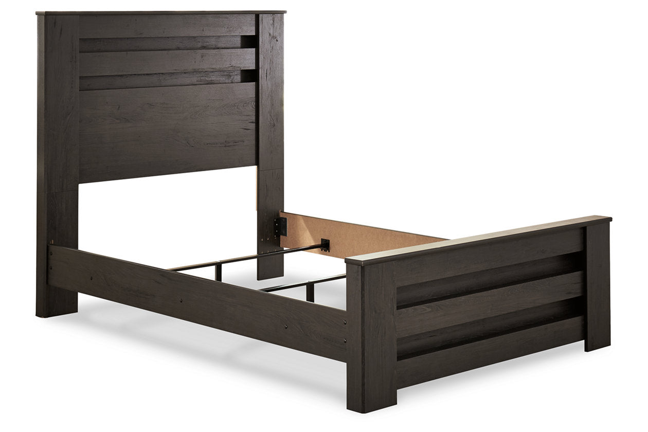 Brinxton Charcoal Full Panel Bed - SET | B249-84 | B249-86 | B249-87 - Bien Home Furniture & Electronics