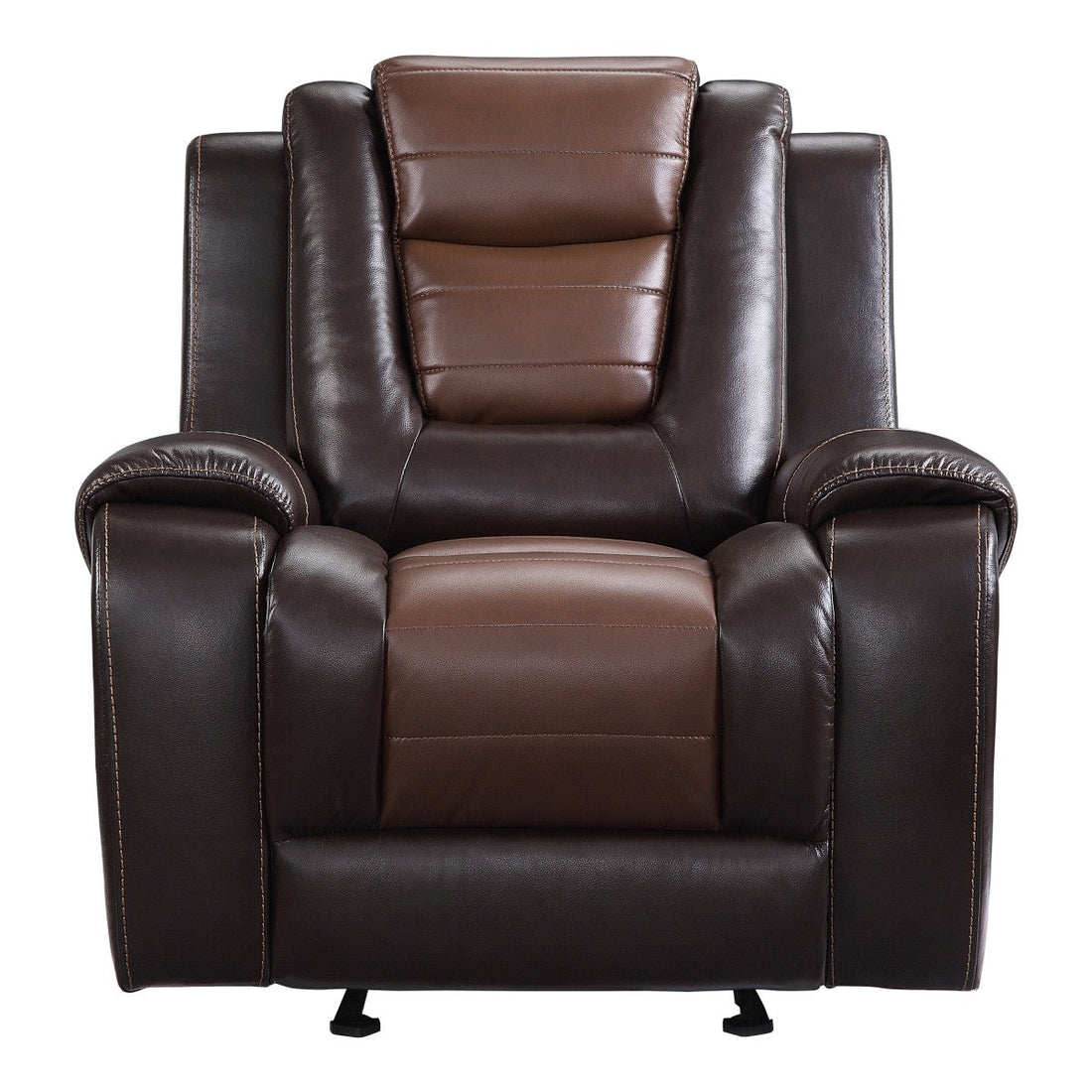 Briscoe Brown Glider Reclining Chair - 9470BR-1 - Bien Home Furniture &amp; Electronics