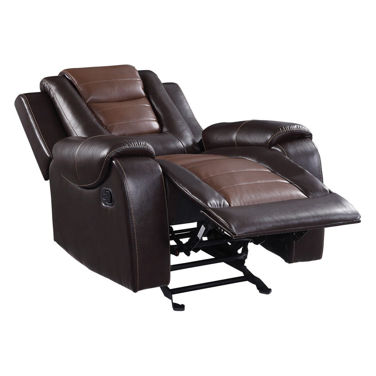 Briscoe Brown Glider Reclining Chair - 9470BR-1 - Bien Home Furniture & Electronics