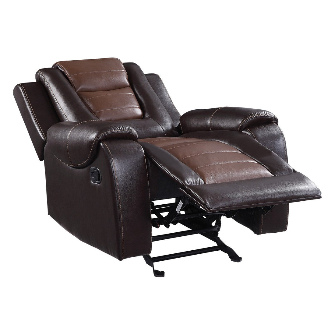 Briscoe Brown Glider Reclining Chair - 9470BR-1 - Bien Home Furniture &amp; Electronics