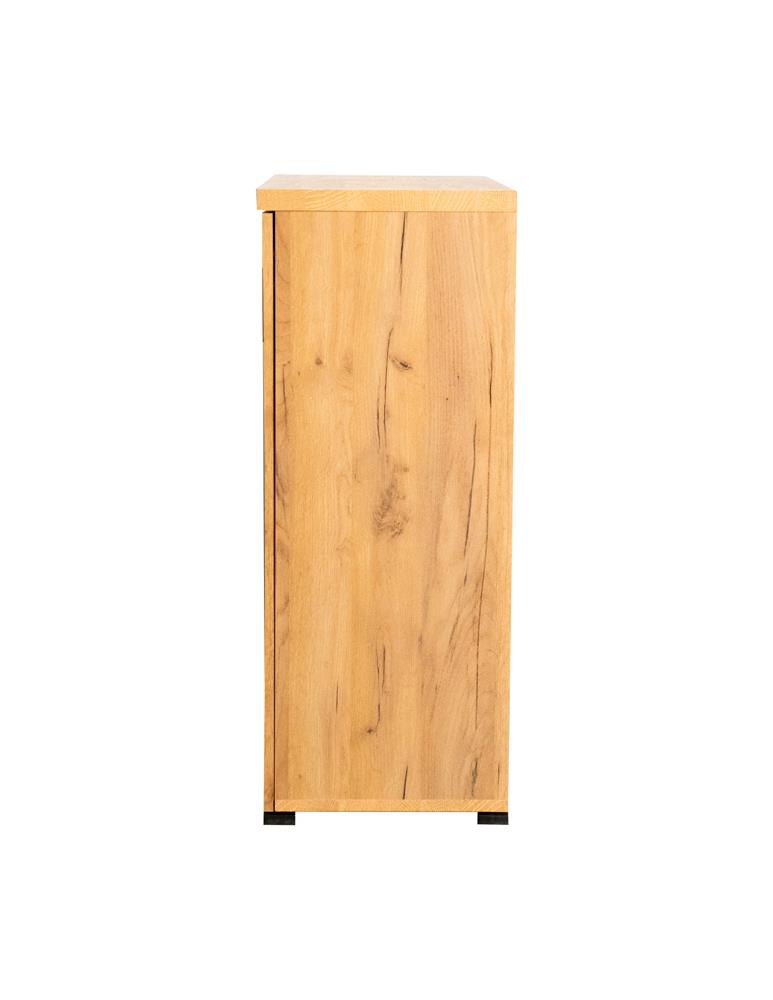 Bristol Golden Oak Metal Mesh Door Accent Cabinet - 951107 - Bien Home Furniture & Electronics