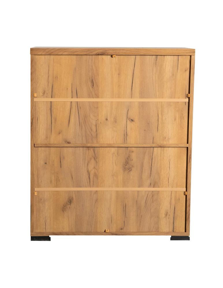 Bristol Golden Oak Metal Mesh Door Accent Cabinet - 951107 - Bien Home Furniture & Electronics