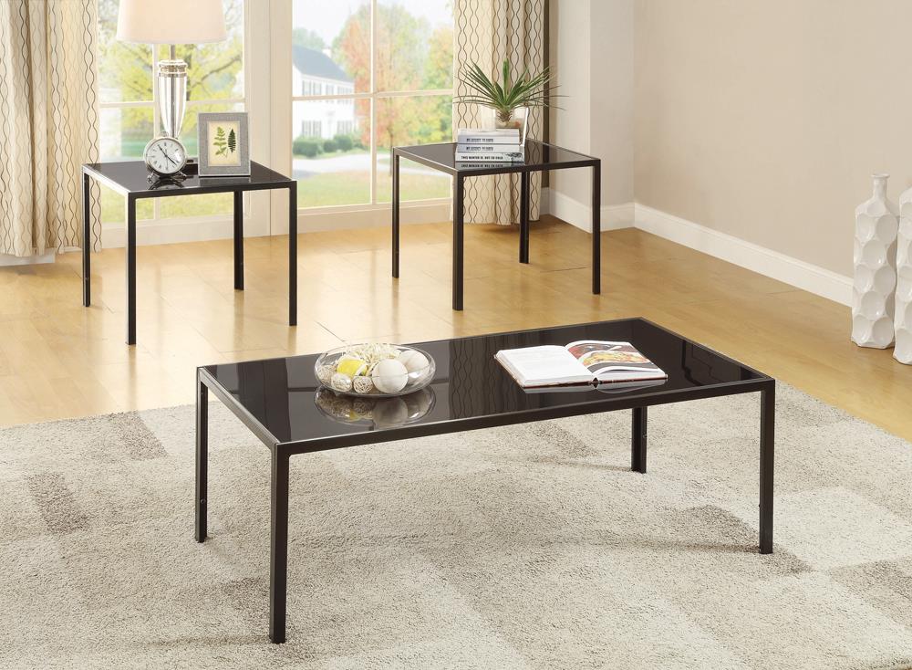 Brock 3-Piece Occasional Table Set Warm Medium Brown - 720457 - Bien Home Furniture &amp; Electronics