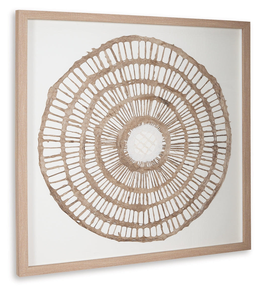 Brockham Brown Wall Decor - A8010304 - Bien Home Furniture & Electronics