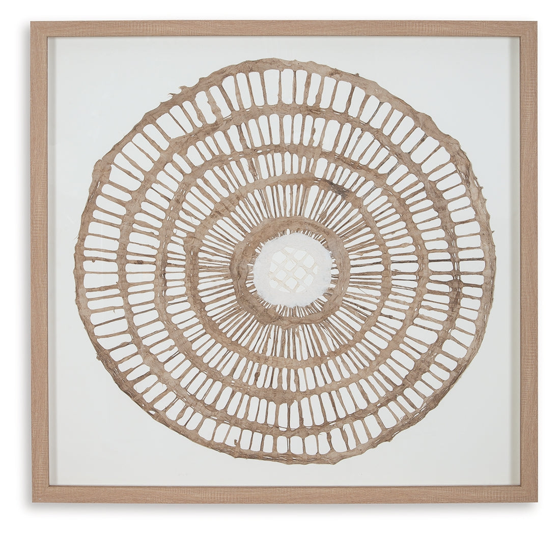 Brockham Brown Wall Decor - A8010304 - Bien Home Furniture & Electronics