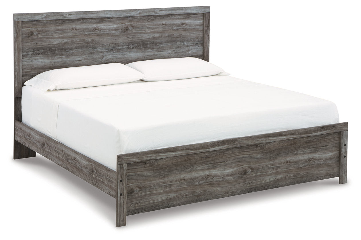 Bronyan Dark Gray King Panel Bed - SET | B1290-72 | B1290-99 - Bien Home Furniture & Electronics