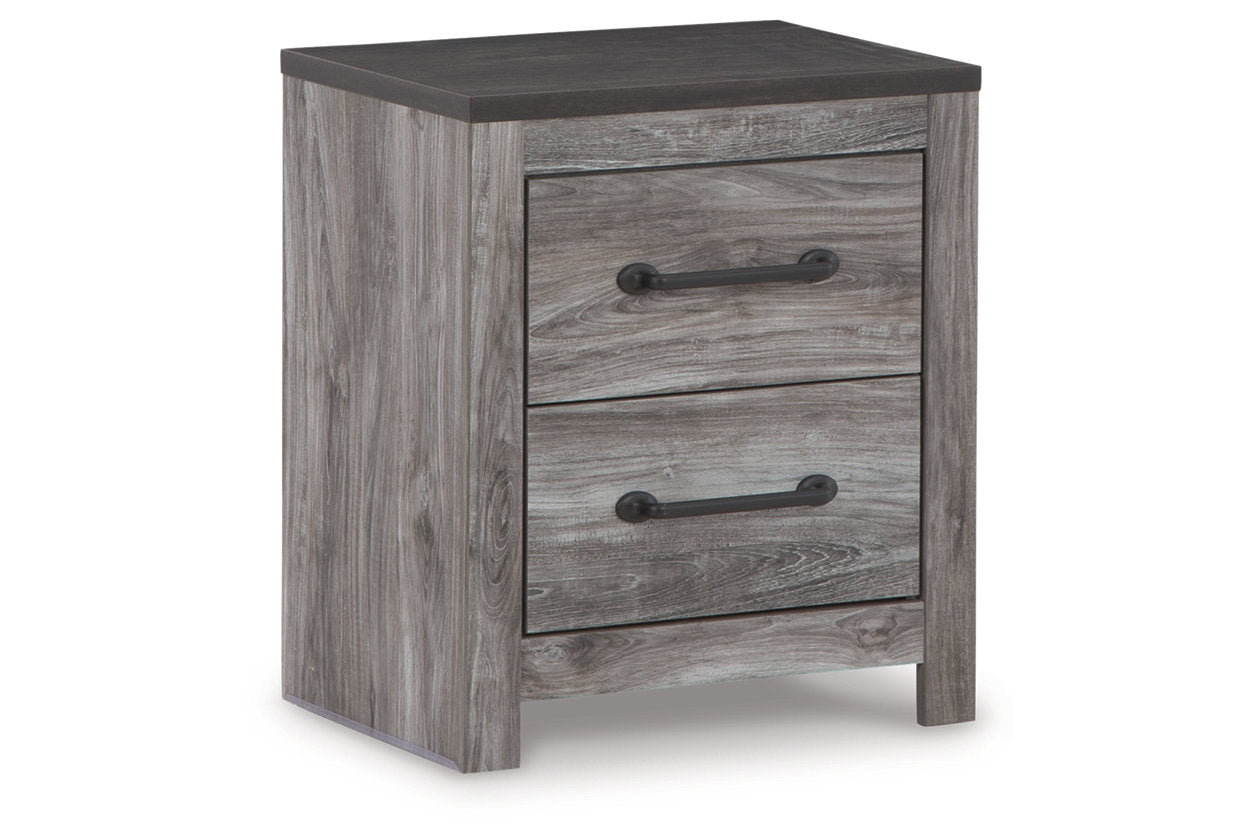 Bronyan Dark Gray Nightstand - B1290-92 - Bien Home Furniture & Electronics