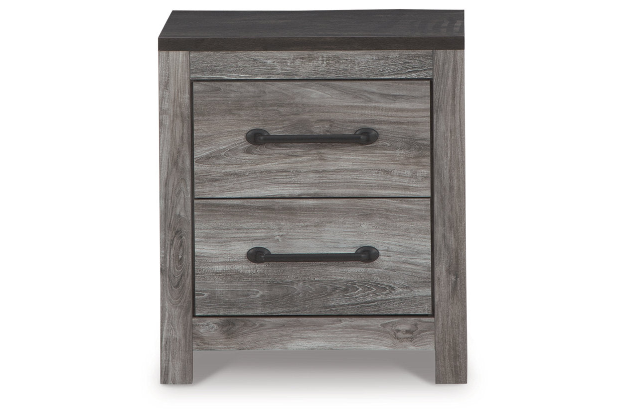 Bronyan Dark Gray Nightstand - B1290-92 - Bien Home Furniture & Electronics