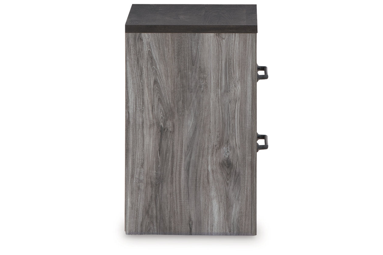 Bronyan Dark Gray Nightstand - B1290-92 - Bien Home Furniture & Electronics