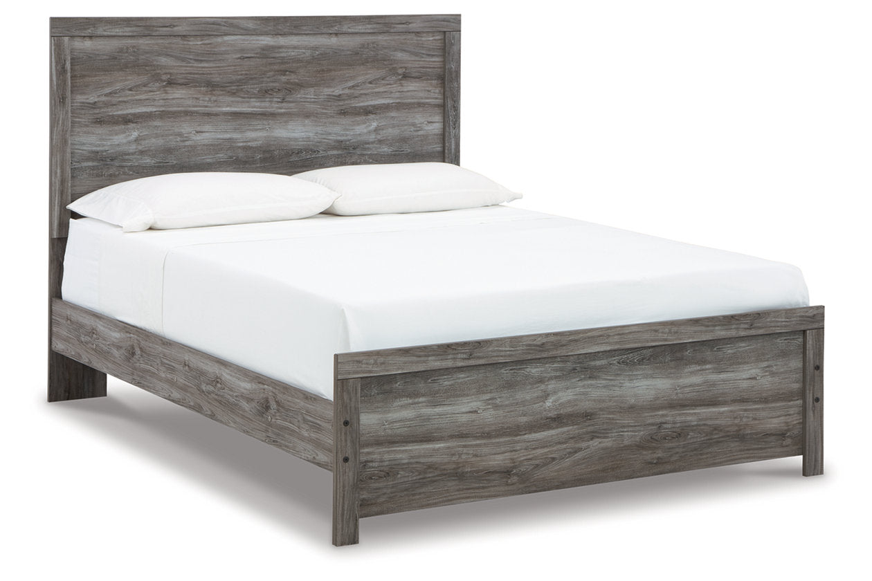 Bronyan Dark Gray Queen Panel Bed - SET | B1290-71 | B1290-98 - Bien Home Furniture & Electronics