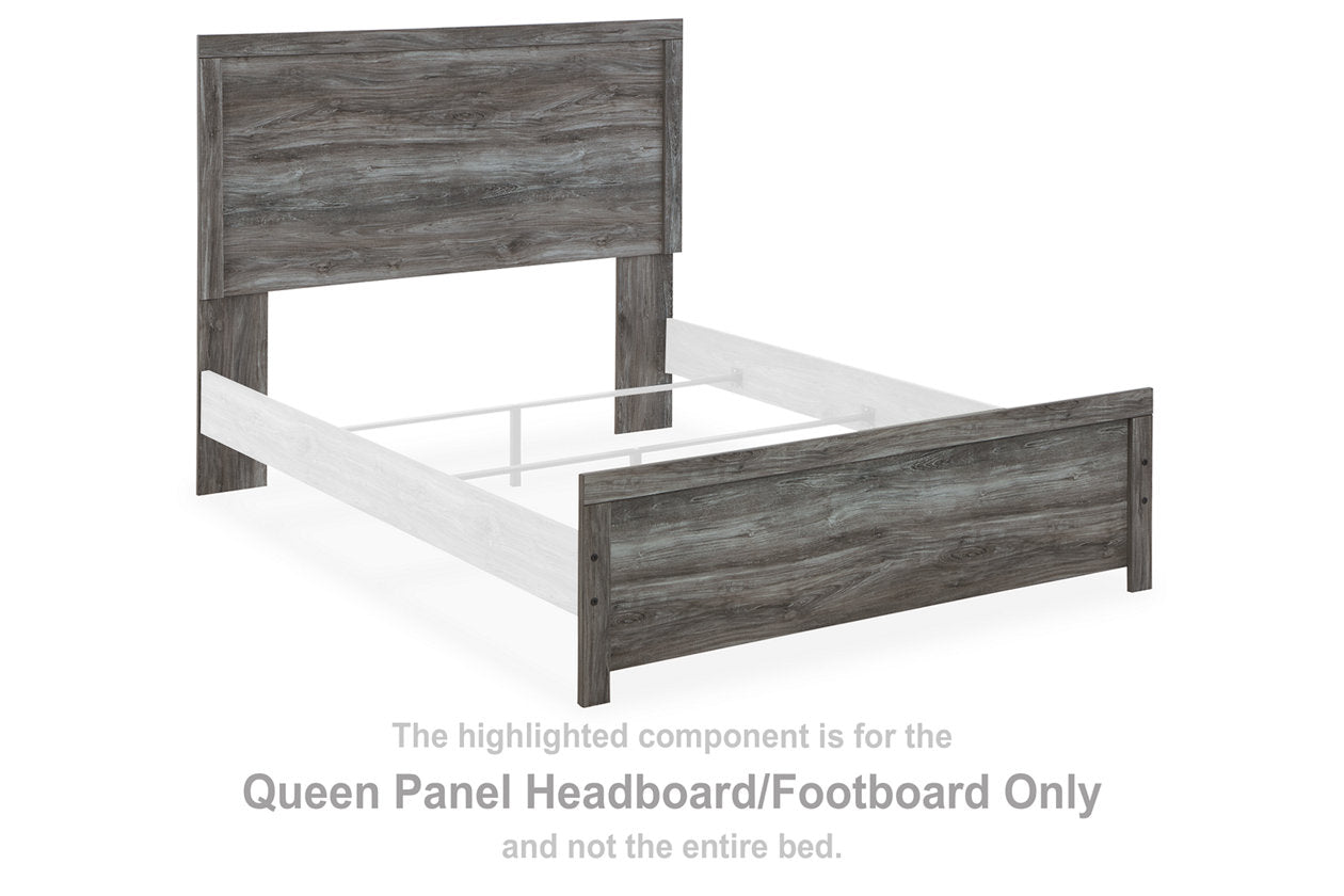 Bronyan Dark Gray Queen Panel Headboard/Footboard - B1290-71 - Bien Home Furniture & Electronics