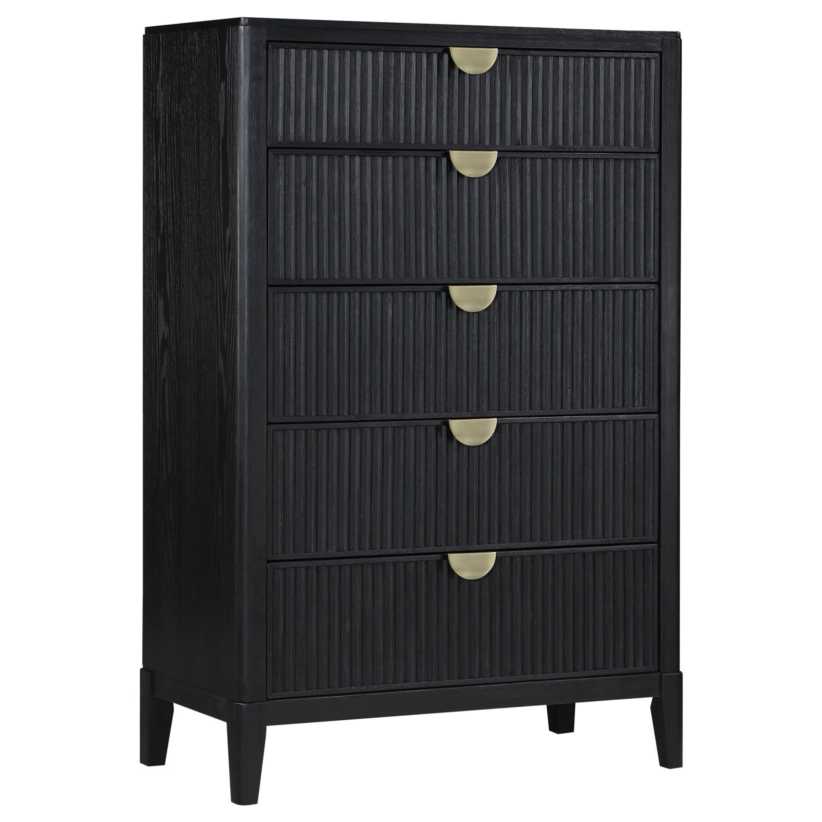 Brookmead 5-piece California King Bedroom Set Black - 224711KW-S5 - Bien Home Furniture & Electronics