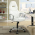 Bruce White/Silver Adjustable Height Office Chair - 800150 - Bien Home Furniture & Electronics