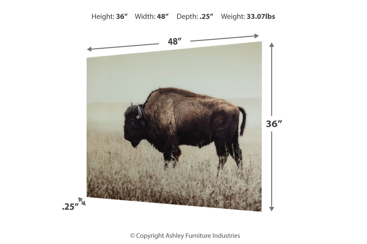 Brutus Sepia Wall Art - A8000289 - Bien Home Furniture & Electronics