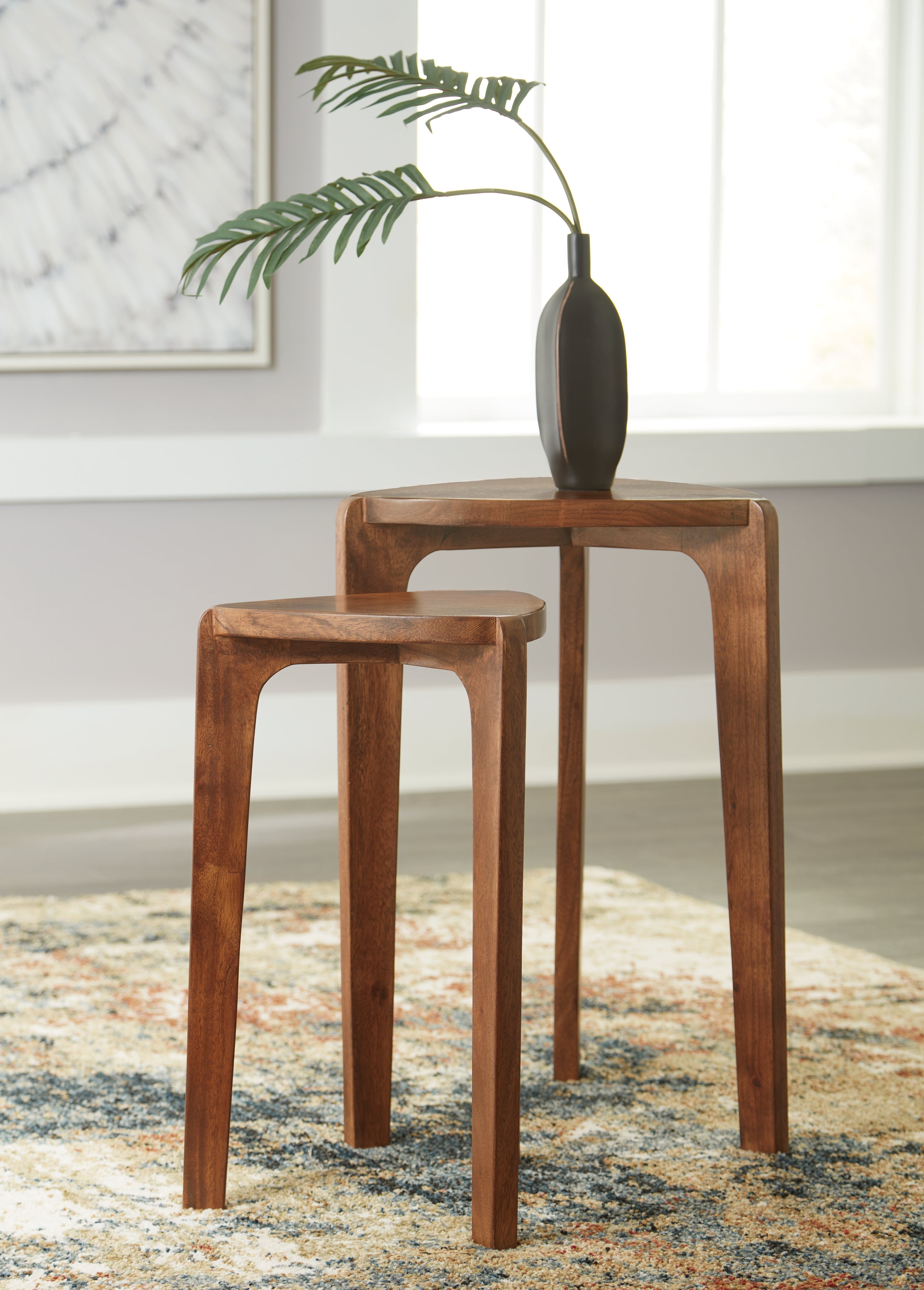 Brynnleigh Medium Brown Accent Table (Set of 2) - A4000607 - Bien Home Furniture & Electronics