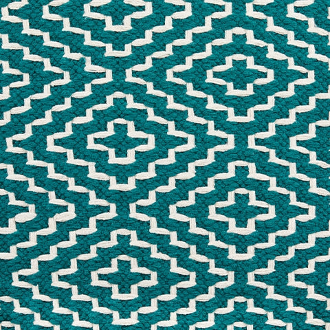 Brynnsen Teal/Ivory Pouf - A1001055 - Bien Home Furniture & Electronics