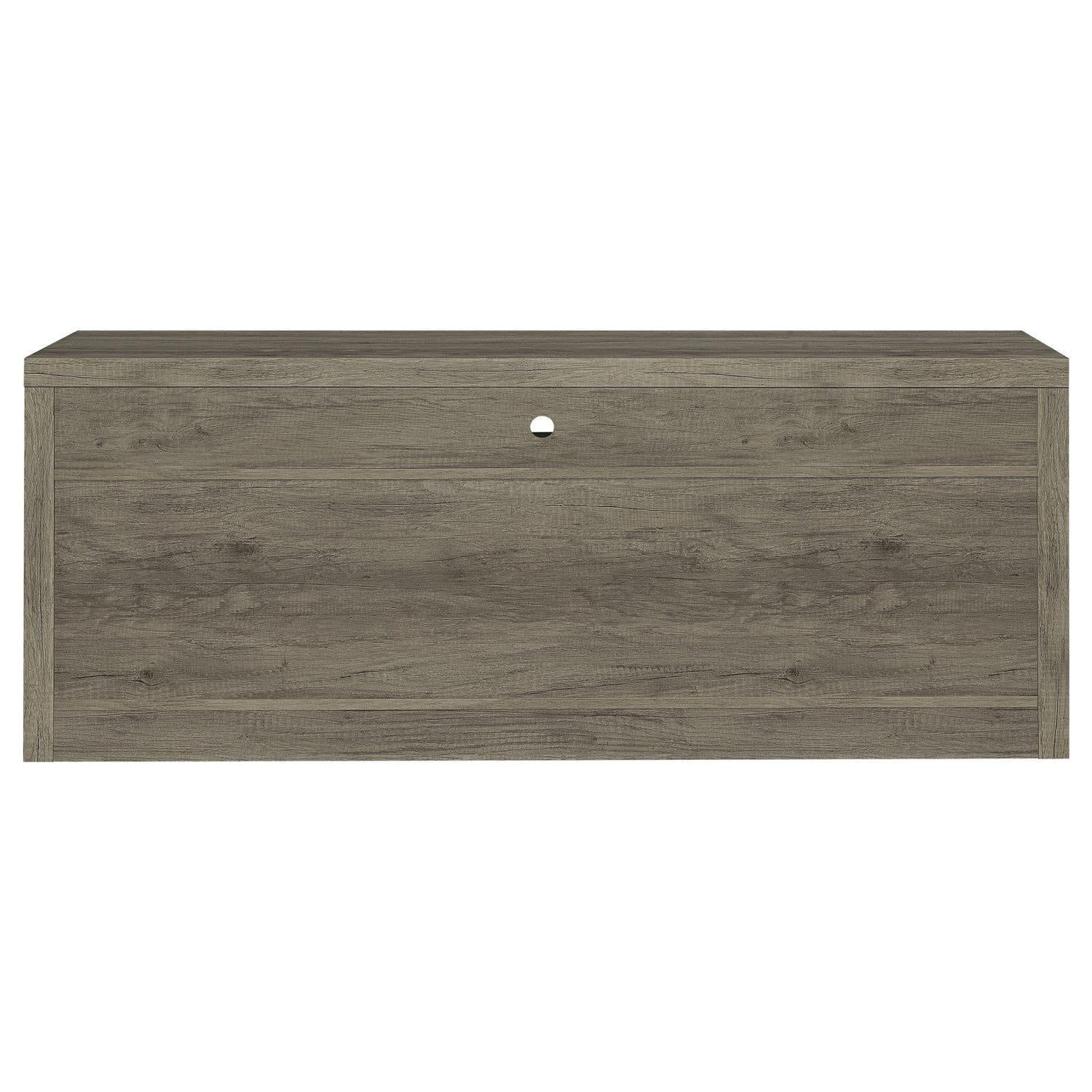Burke 2-Drawer TV Console Gray Driftwood - 701024 - Bien Home Furniture & Electronics
