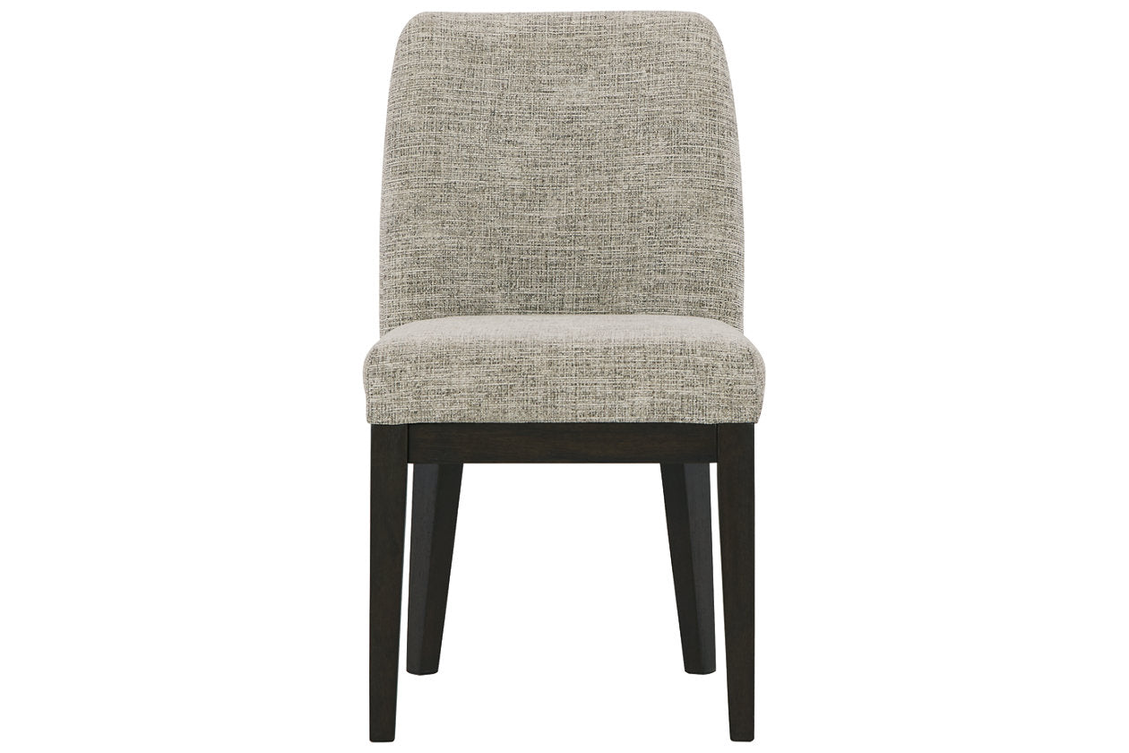 Burkhaus Dark Brown Dining Chair, Set of 2 - D984-01 - Bien Home Furniture & Electronics