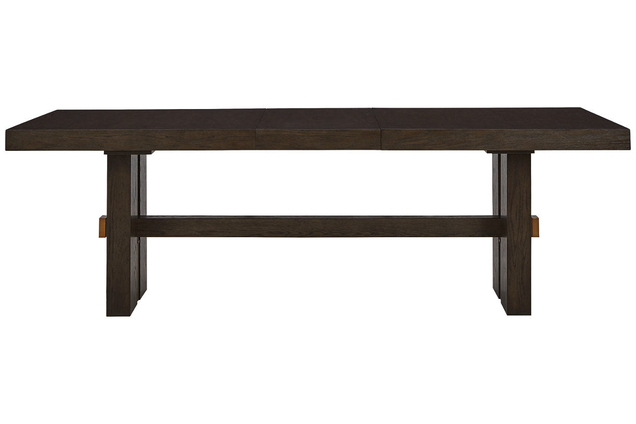 Burkhaus Dark Brown Dining Extension Table - D984-45 - Bien Home Furniture & Electronics