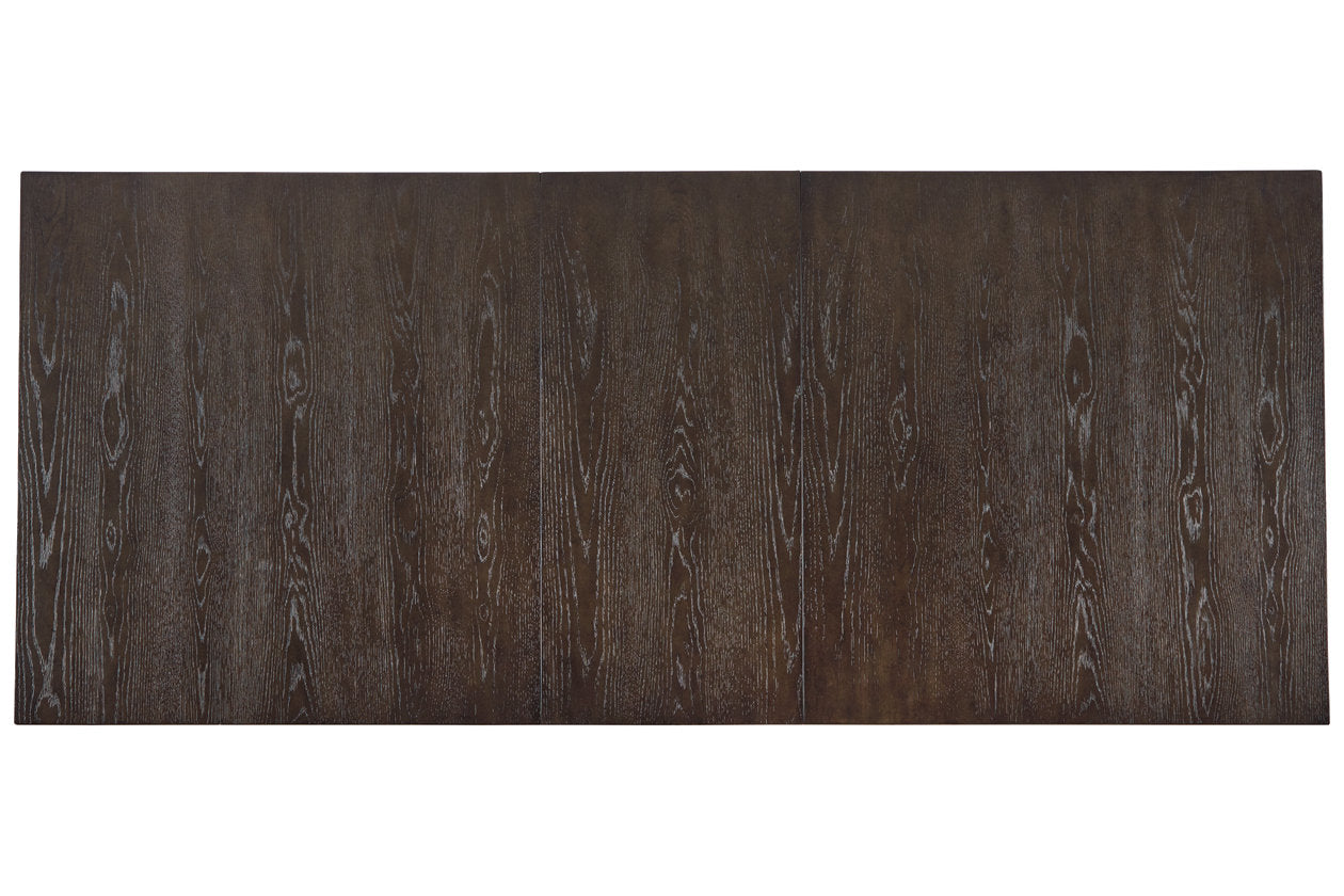 Burkhaus Dark Brown Dining Extension Table - D984-45 - Bien Home Furniture & Electronics