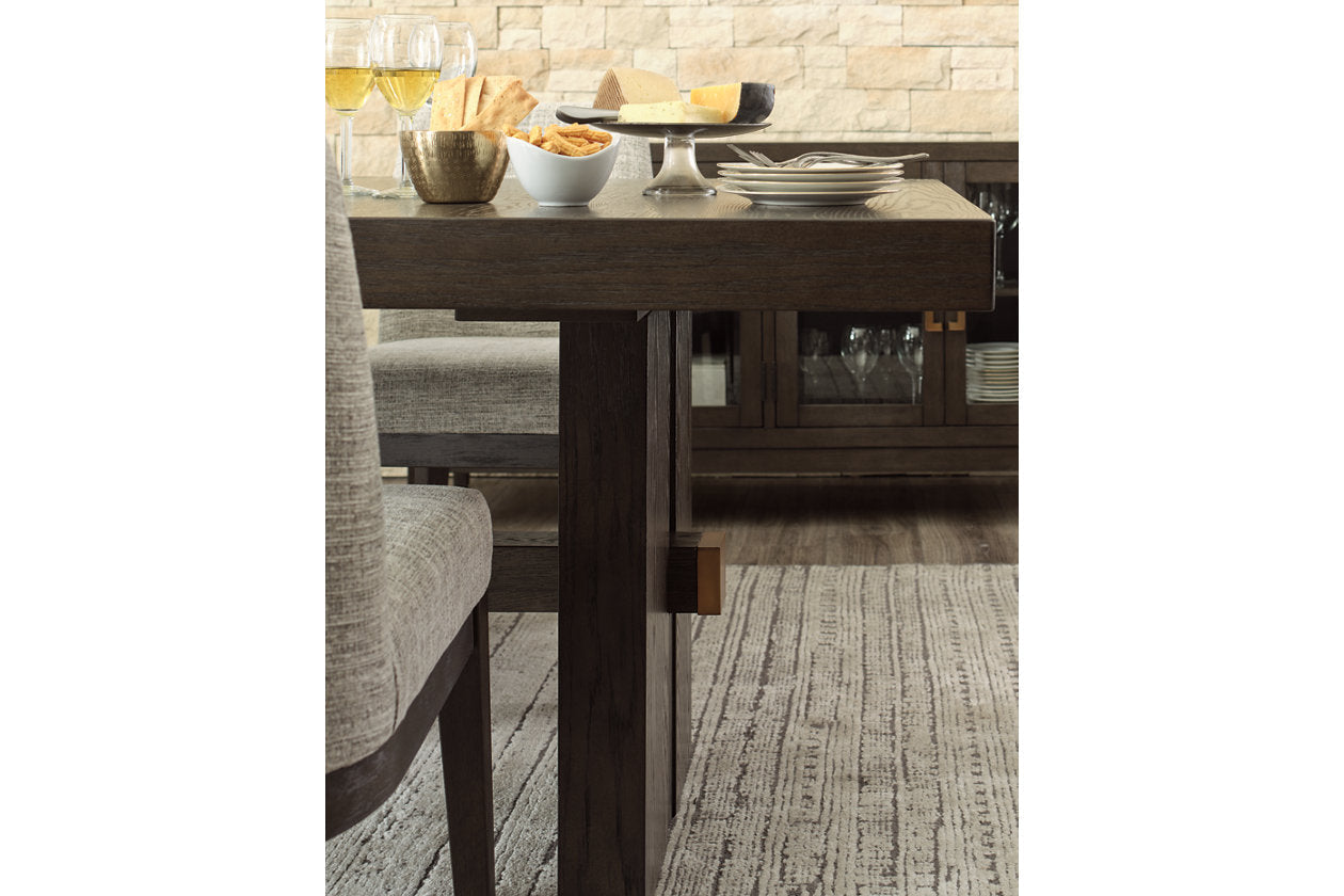 Burkhaus Dark Brown Dining Extension Table - D984-45 - Bien Home Furniture & Electronics