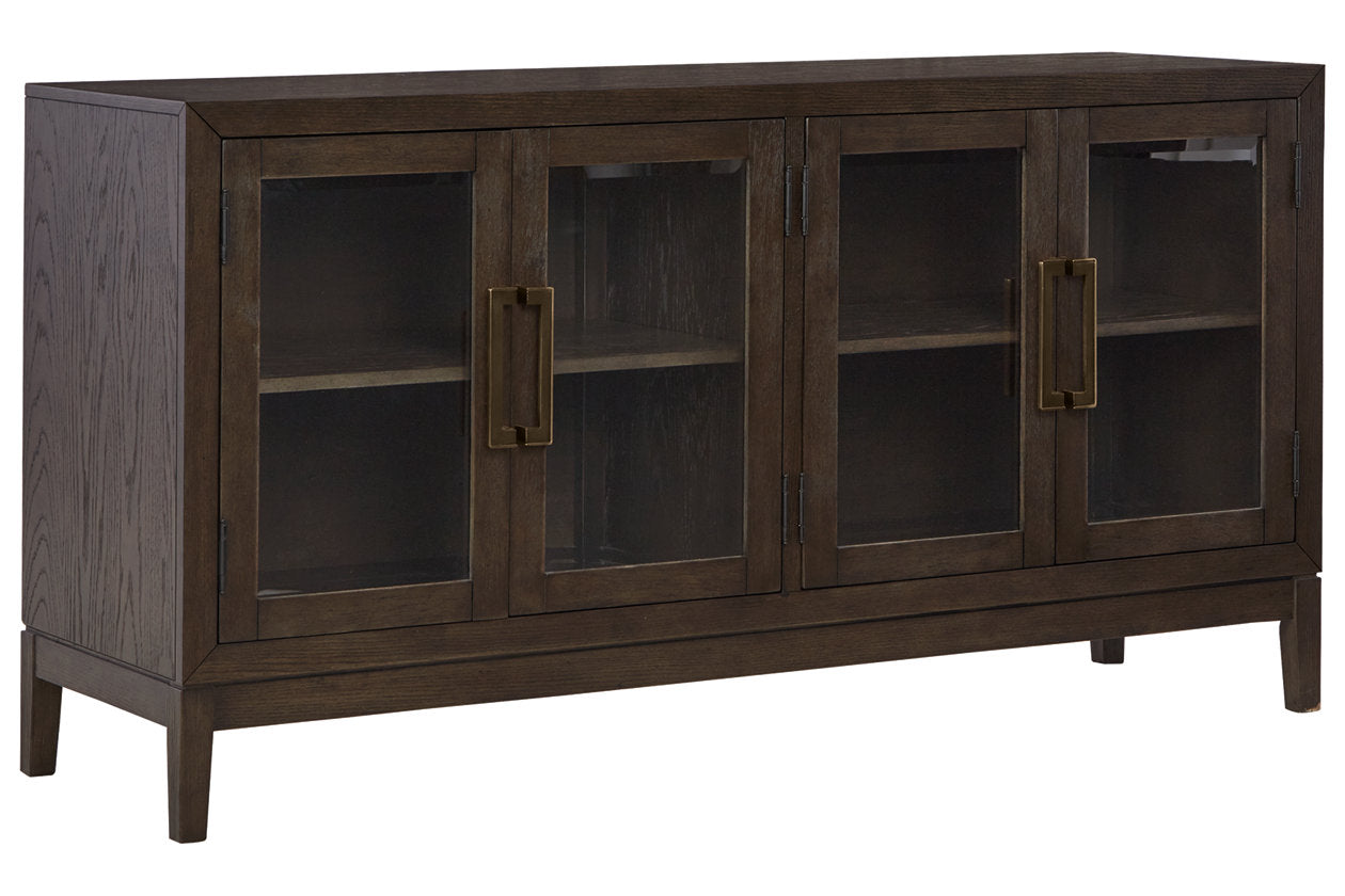 Burkhaus Dark Brown Dining Server - D984-60 - Bien Home Furniture & Electronics