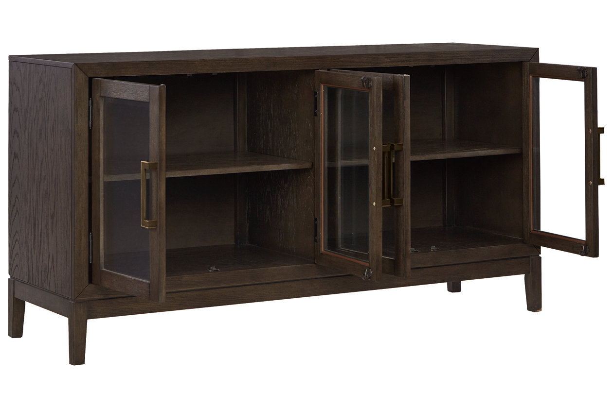 Burkhaus Dark Brown Dining Server - D984-60 - Bien Home Furniture & Electronics