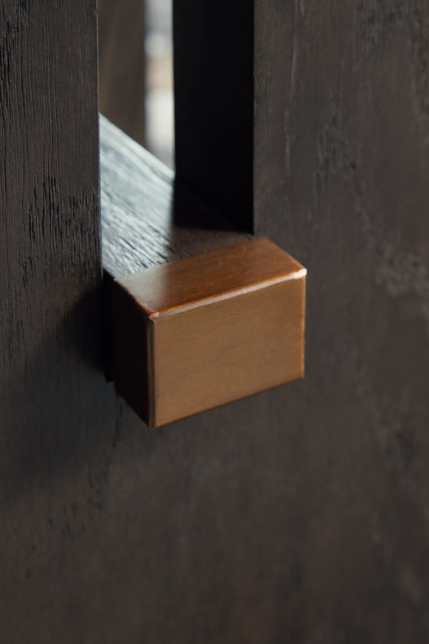 Burkhaus White/Dark Brown End Table - T779-3 - Bien Home Furniture & Electronics