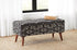 Cababi Black/White Upholstered Storage Bench - 918490 - Bien Home Furniture & Electronics