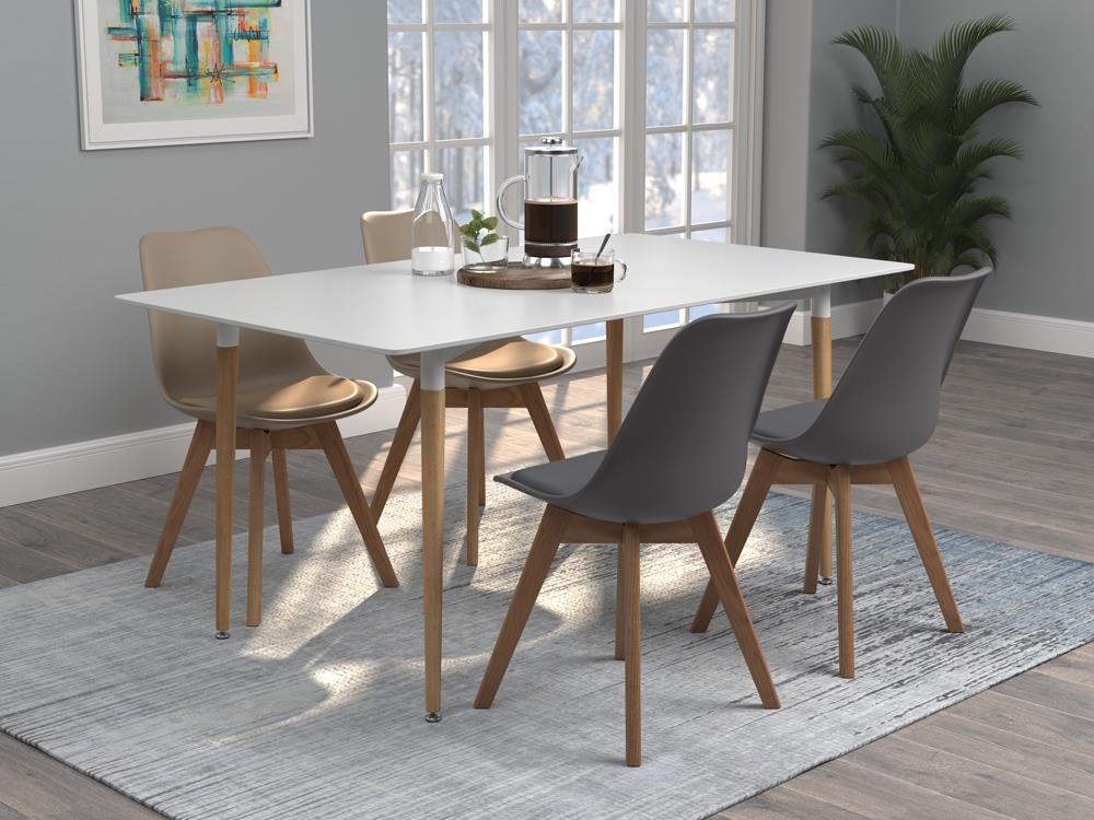 Caballo Gray Upholstered Side Chairs, Set of 2 - 110132 - Bien Home Furniture & Electronics