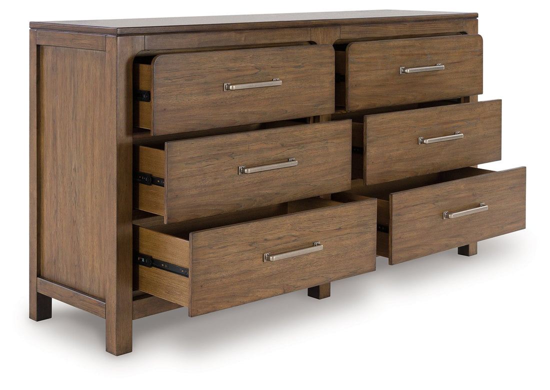Cabalynn Light Brown Dresser - B974-31 - Bien Home Furniture &amp; Electronics