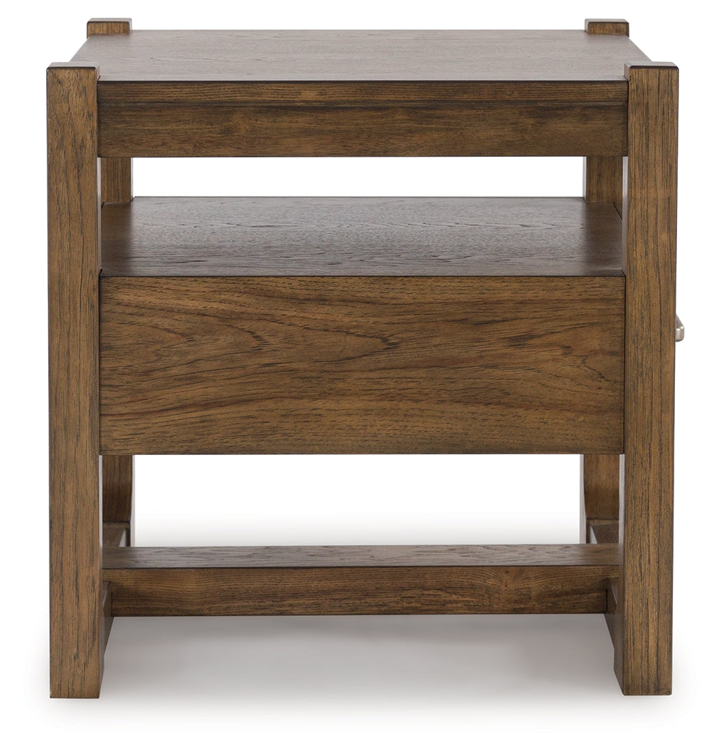 CABALYNN Light Brown End Table - T974-2 - Bien Home Furniture & Electronics