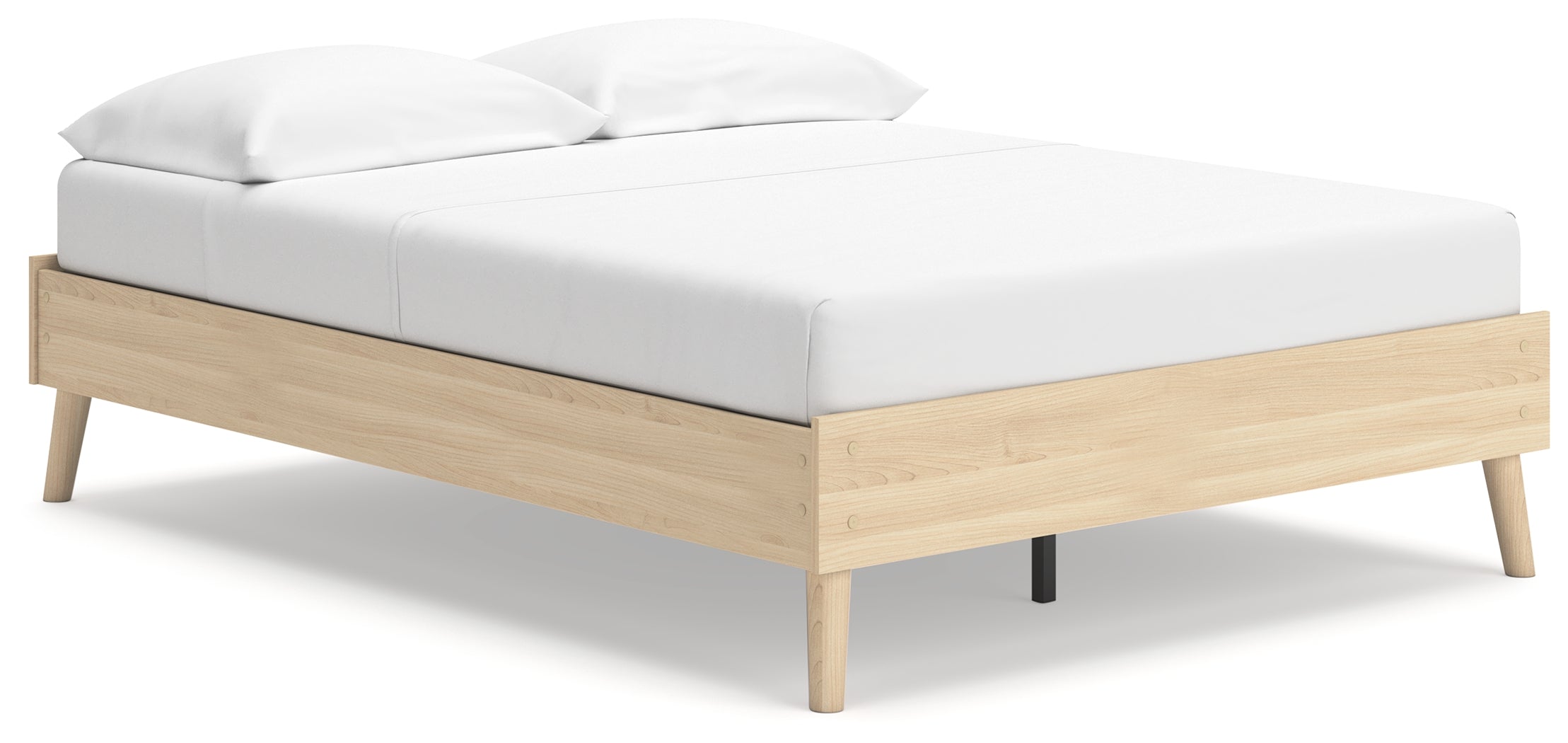 Cabinella Tan Full Platform Bed - EB2444-112 - Bien Home Furniture & Electronics
