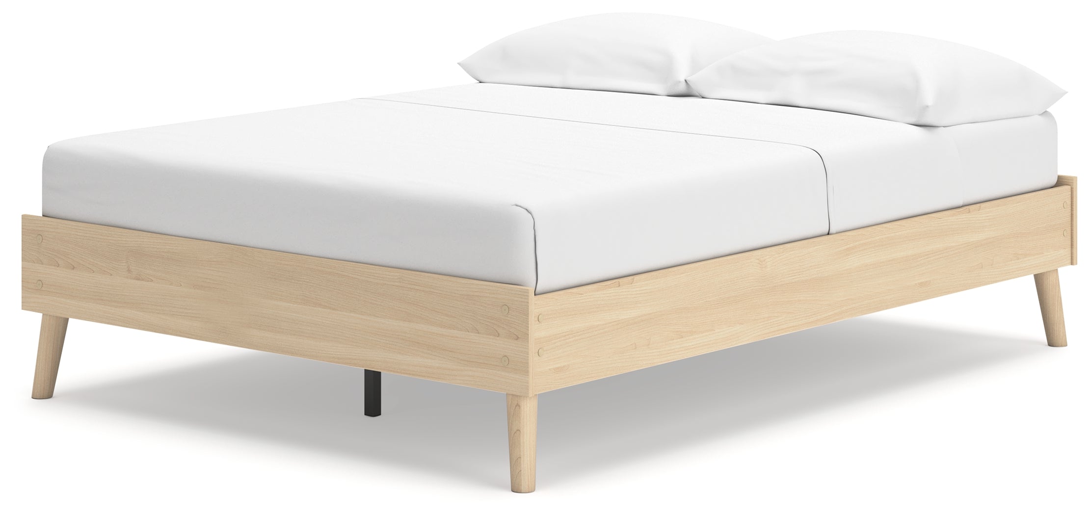Cabinella Tan Full Platform Bed - EB2444-112 - Bien Home Furniture & Electronics