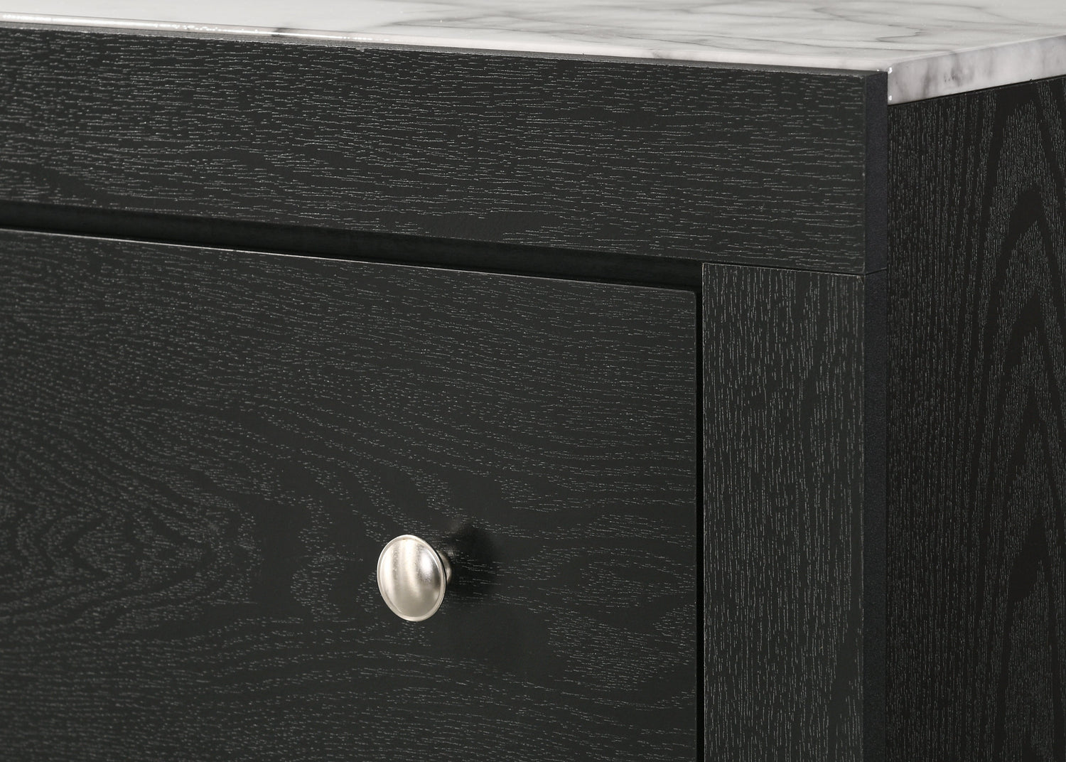 Cadence Black LED Panel Bedroom Set - SET | B4510-Q-BED | B4510-2 | B4510-4 - Bien Home Furniture & Electronics
