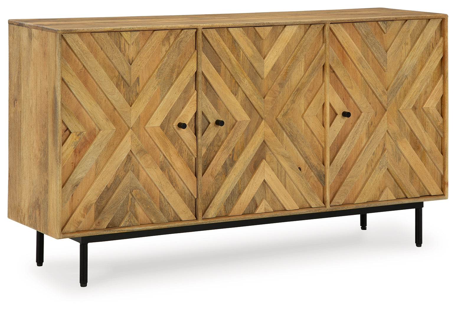 Cadewick Natural Accent Cabinet - A4000570 - Bien Home Furniture & Electronics