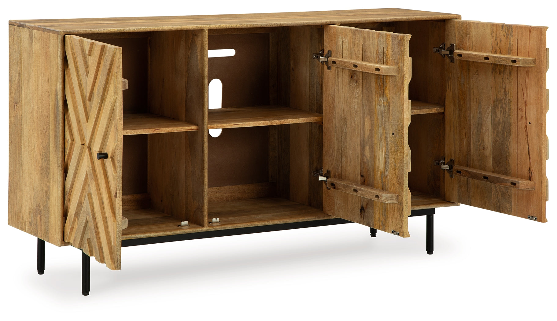 Cadewick Natural Accent Cabinet - A4000570 - Bien Home Furniture & Electronics