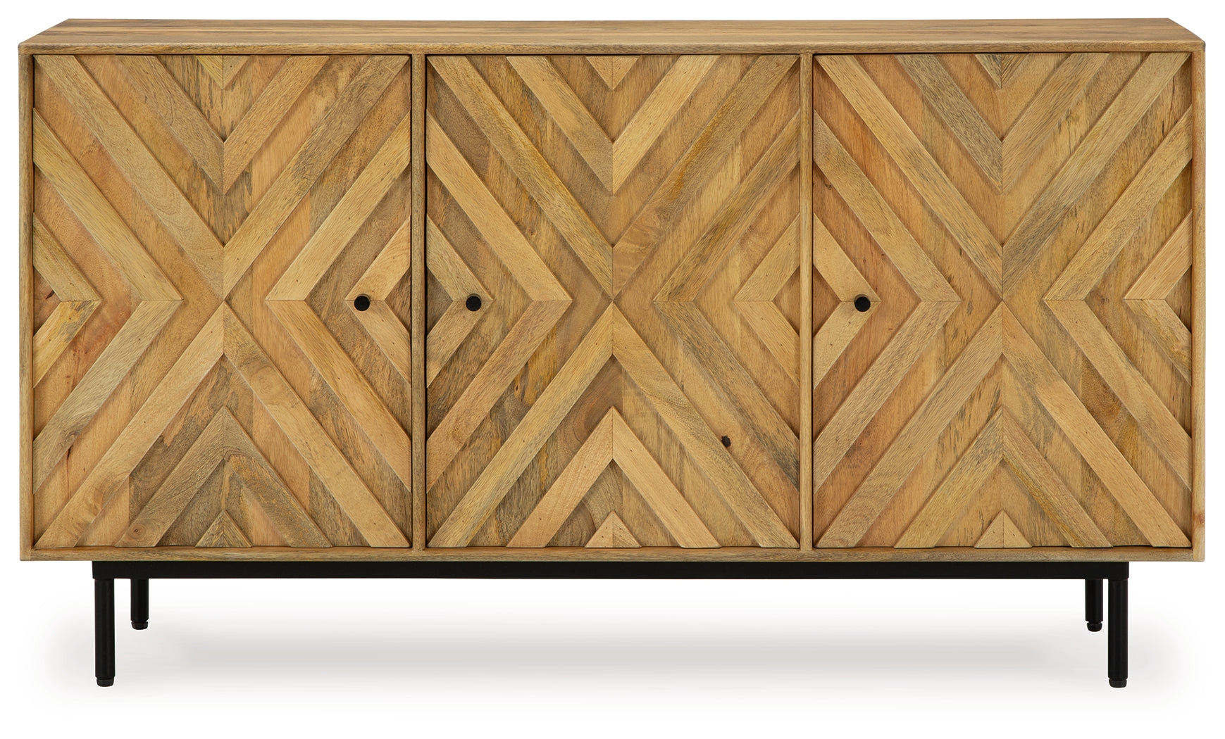 Cadewick Natural Accent Cabinet - A4000570 - Bien Home Furniture & Electronics