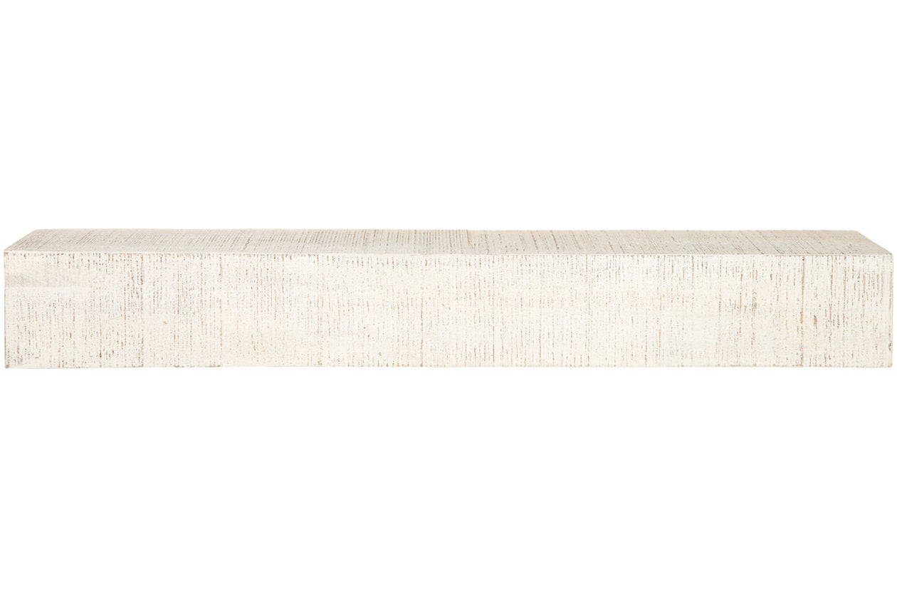 Cadmon Antique White Wall Shelf - A8010259 - Bien Home Furniture & Electronics