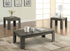 Cain 3-Piece Occasional Table Set Weathered Gray - 701686 - Bien Home Furniture & Electronics