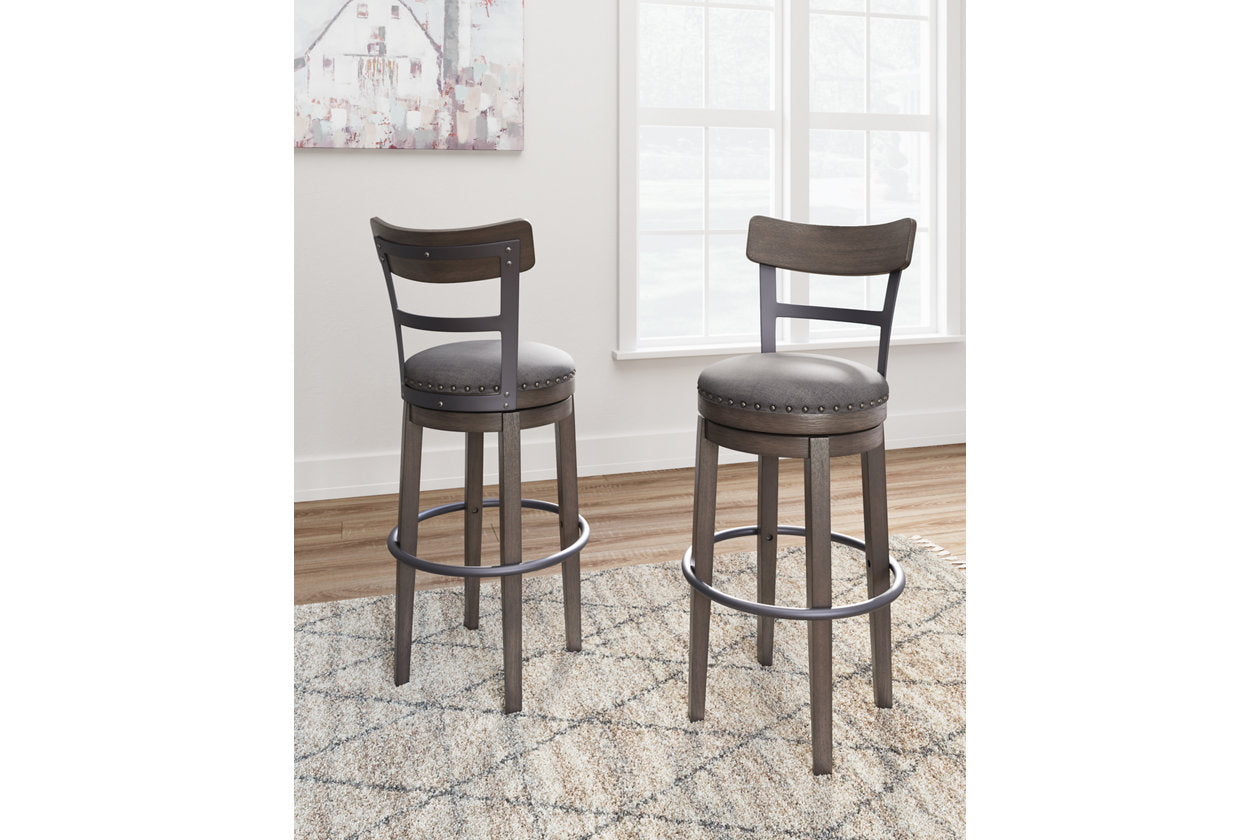 Caitbrook Gray Bar Height Barstool - D388-230 - Bien Home Furniture & Electronics