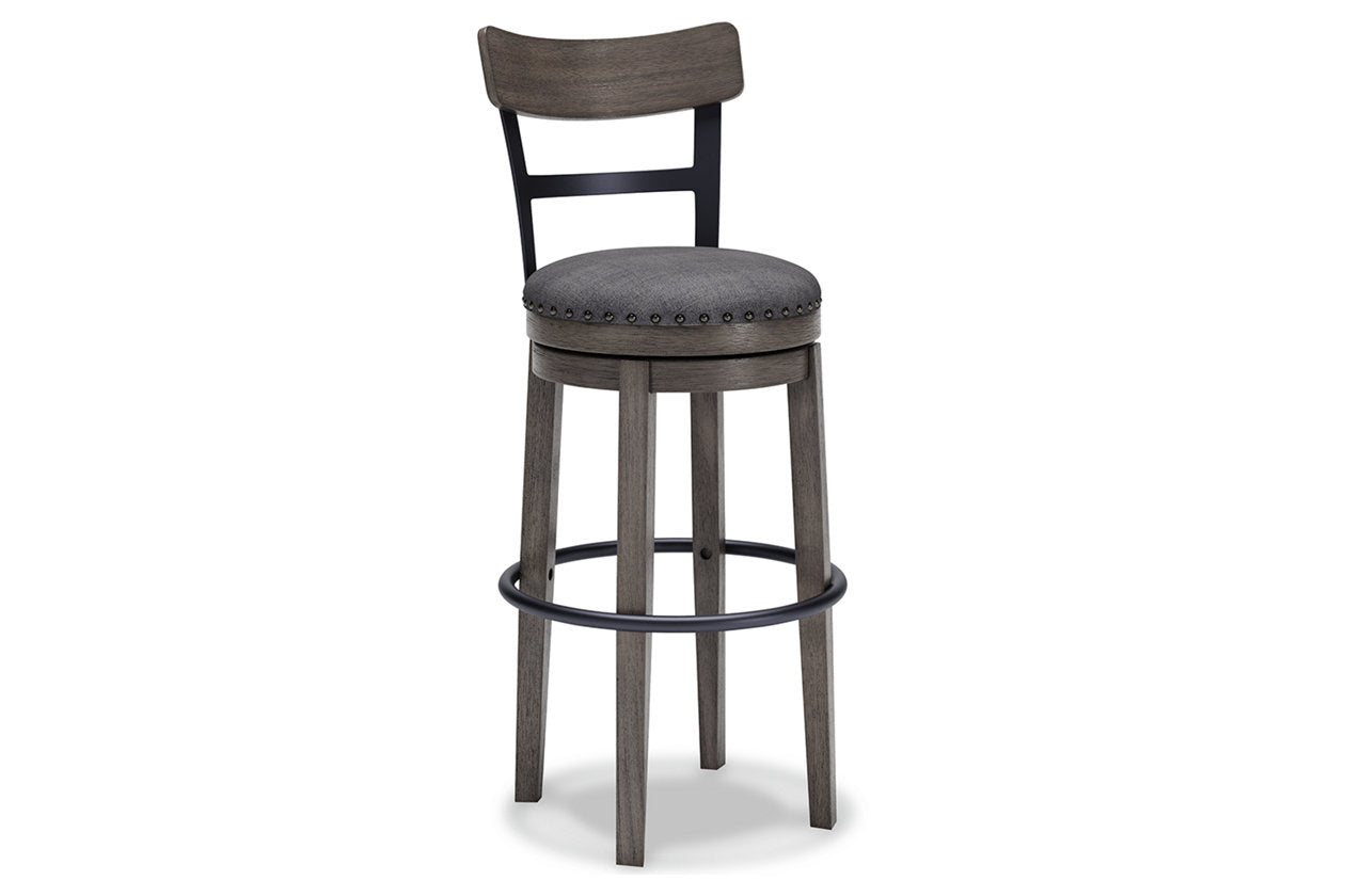 Caitbrook Gray Bar Height Barstool - D388-230 - Bien Home Furniture & Electronics
