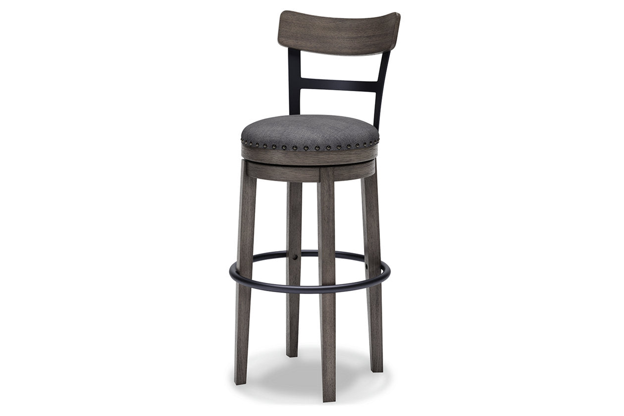 Caitbrook Gray Bar Height Barstool - D388-230 - Bien Home Furniture & Electronics