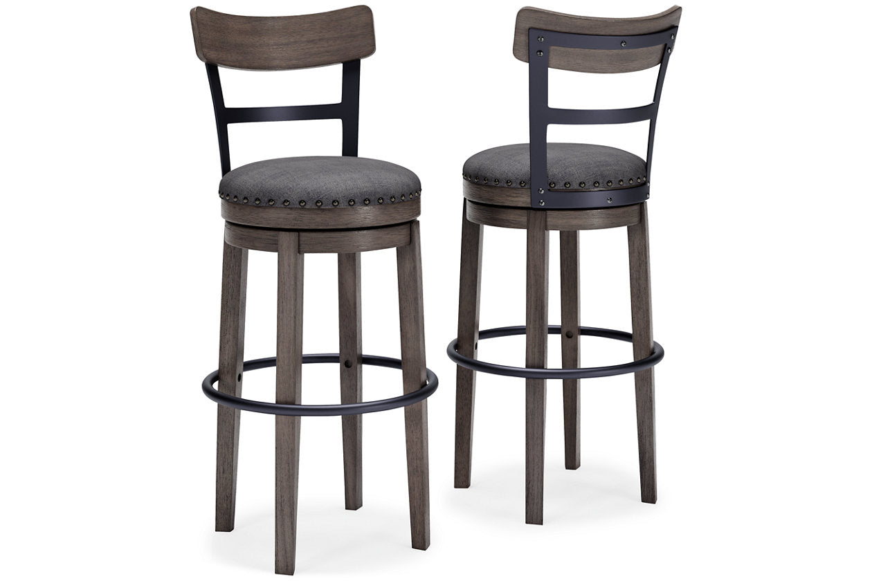 Caitbrook Gray Bar Height Barstool - D388-230 - Bien Home Furniture & Electronics